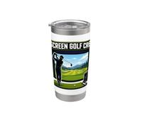 Screen Golf Crew Indoor Simulator Practice Stainless Steel Insulated Tumbler