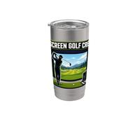 Screen Golf Crew Indoor Simulator Practice Stainless Steel Insulated Tumbler
