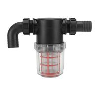 Screen Irrigation Filter Water Filter Strainer High Quality Durable ABS Plastic Garden Agricultural Drip Irrigation Screen Filter for Greenhouse Cash Crops Fruit Trees Vegetables (38mm interface