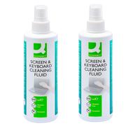 Q-Connect Screen and Keyboard Cleaning Fluid 250ml KF04502