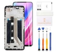Screen LCD for ZTE Nubia Neo 2 5G Z2352N LCD Display Touchscreen Internal Digitizer Assembly for ZTE Nubia Neo 2 5G Screen Replacement Repair Parts Kit with Tools(Black with Frame)