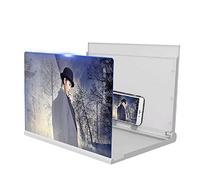 Screen Magnifier, 3D High-Definition Mobile Magnifying Screen, Portable Movie Video Magnifier, Projector, Movie Screen Magnifying Glass,Black,16 in interesting