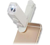 Screen Magnifier LED Lights Illuminated Magnifier Magnifying 200X high-Resolution map of The Optical Lens Crafts Jewelry Appraisal Magnifying Lens Portable handset Magnifier with LED Light D