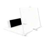 Screen Magnifier Stand - Magnified Display, Clear Image Projection, Foldable Desktop Design, Lightweight Portable Construction | Watching Phone Videos for Movie Night at Home and Travel
