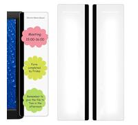 Screen Memo Board, Reusable Dry Erase Organizer, Side Stand for Memo Board Screen, for Office Home Dorm Space Study Video Conference Small