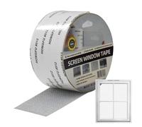 Screen Mesh Repair Kit - Screen Window Repair Patch | Strong Adhesive Mesh Fix Tapes | Long-Lasting Bonding Tape, Seamless Mend Patches for Tent Netting, Pool Covers, and Window Screens