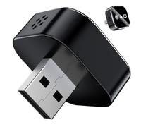 Screen Mirroring Adapter - Metal Glass Compact Design | Vehicle Streaming Converter with Wireless Projection, Media Playback, Movie Viewing, Multi-Device Pair Link | Travel Use, Car Entertainment