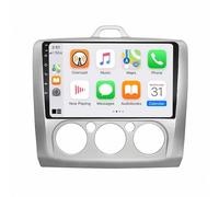 Screen Portable Car Stereo for Ford Focus 2005-2011 Wireless Carplay Android Auto, Ips Touchscreen Radio, Gps Navigation, Bluetooth Fm Radio, Dash Cam &, 4 Core 1G+16G