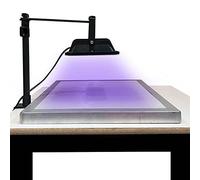 Screen Print Direct® Exposure Unit 30W UV LED - Photo Emulsion Exposure LED Kit for Screen Printing Screens, UV Screen Printing Light with Adjustable Stand, Screen Printing Supplies