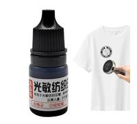 Screen Printing Paint - 5ml Screen & Block Printing Ink | 0.79x0.79x1.97 Inches Waterproof Multifunctional Eco-Friendly Photosensitive Ink for T-Shirt and Silkscreen Printmaking