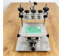 Screen Printing Station for PCB Prototyping - Steel Mesh Adjustable Printing Table for Electronics DIY Projects