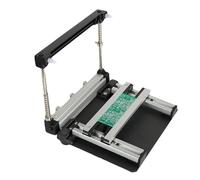 Screen Printing Station, Steel Mesh Solder Paste Printing Table, Adjustable Thickness, Aluminum Alloy Body, High Precision PCB Stencil Printer for PCB Assembly