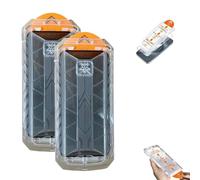 Screen Protector, 2025 Upgradede Invisible Screen Protectors, Protector -Fingerprint-Proof Dust Free, Easy Installation (Privacy 2pcs,For iPhone 14)