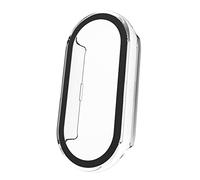 Screen Protector Case Cover For Mi-Band 8 Scratchresist Shock Frame Full Coverage Smartwatch One-piece Bumper-Shell Protective Case Screen Protector Holder- Dustproof Anti-scratch Soft Tpu-