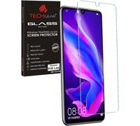 Screen Protector fits Huawei P30 Lite, TECHGEAR GLASS Edition Genuine Tempered Glass Screen Protector Compatible with Huawei P30 Lite