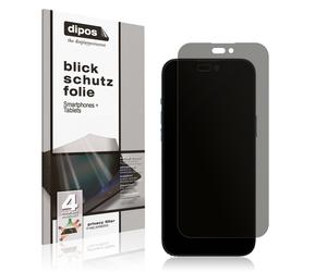 Screen Protector for Apple iPhone 15 Plus Privacy Filter 4-Way Protection dipos