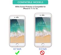 Screen Protector for Apple iPhone 6 / 6S, 7/8, iPhone SE 2020 2 Pack