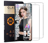 Screen Protector for Blackview Color 6,[2 Pack] 99.99% HD Full Coverage Easy Installation Round Edge Scratch Resistant Bubble Free,9H Hardness Premium Quality Tempered Glass Film,Transparent