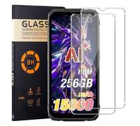 Screen Protector for Blackview ROCK 1,[2 Pack] 99.99% HD Full Coverage Easy Installation Round Edge Scratch Resistant Bubble Free,9H Hardness Premium Quality Tempered Glass Film,Transparent