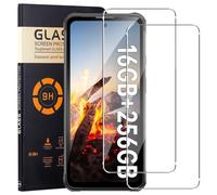 Screen Protector for CUBOT KingKong Power,[2 Pack]99.99% HD Full Coverage Easy Installation Round Edge Scratch Resistant Bubble Free,9H Hardness Premium Quality Tempered Glass Film,Transparent