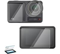 Screen Protector for DJI Osmo Action 4(6PCS),Clear OSMO Action 4 Screen Protector 0.1" 9H Hardness Tempered Glass,2 Lens & 4 LCD Screen Protective Display Film Action4 Standard Combo Scratch Resistant
