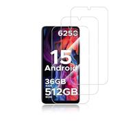 Screen Protector for DOOGEE Note 59 PRO+ 5G Phone, yystao 9H Tempered glass film - High Definition, Explosion Proof, Scratch Resistant, Fingerprint Resistant (3 PACK)