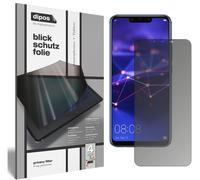 dipos I Privacy Filter compatible with Huawei Mate 20 Lite Screen Protector Anti-Spy 4-Way Protection