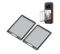 Screen Protector for Insta 360 ONE X3, 2 Pack Waterproof LCD Tempered Glass Film, 9H Hardness, Scratch Resistant Screen Cover Protector