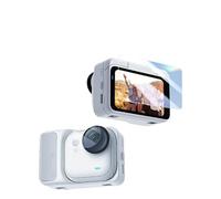 Screen Protector for Insta360 GO Ultra, Tempered Glass Screen Protector Lens Hydrogel Protective Film 9H Hardness Anti-Scratch Anti-Bubble Film with Tool kit Action Camera Accessories (two sets)