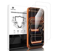 Screen Protector for iPhone 17 Pro Max 6.9 Inch, 9H Film Shockproof Scratch-Resistant Anti-Bubble Tempered Glass Screen Protector Does Not Influence on the Case, Pack of 2 for iPhone 17 Pro Max