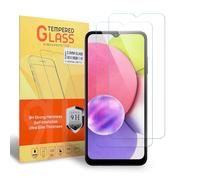 Screen Protector for Samsung Galaxy A03s [2-Pack] Tempered Glass Film with Easy Installation, Anti-Scratch, Anti-Shatter For Samsung Galaxy A03s