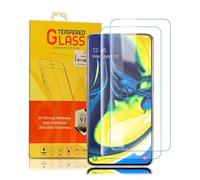 Screen Protector for Samsung Galaxy A80 [2 Pack], Anti-Spy Tempered Glass Film, 9H Hardness, Anti Scratch, Anti Fingerprint, Bubble-Free