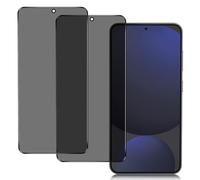 Screen Protector for Samsung Galaxy S25 FE Privacy Screen Protector, [Pack of 2] Anti Spy Tempered Glass Film Privacy Tempered Glass 9H Hardness Tempered Glass Dark Black Film Privacy Screen Protector