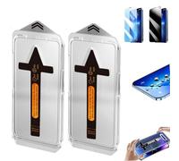 Screen Protector for Samsung S24/S23/S22/S21 Plus Ultra, 2-Pack Invisible Artifact Screen Protector for Samsung, Clear Dust and Bubble-Free