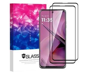 Screen Protector for Sony Xperia 1 VII/Xperia 10 VII Tempered Glass [2-Pack], Ultra HD Clear, 9H Hardness, Anti-Scratch, Bubble-Free, Dust-Free, Easy install (Black, 10 VII)