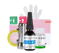 Screen Protector Liquid - Cracked Cell Phone Repair Glue, Clear Protective Layer, Touch Sensitive Coverage Formula | Reliable Display Protection Solution for Smartphones Smart Tablets