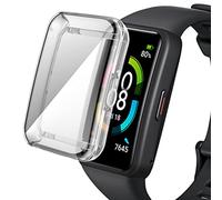 Screen Protectors for Honor Band 6 for Huawei Band 6 6 Pro 7, Ultra Thin Smartwatch Overall Protective Cover, Scratch Resistant, Flexible TPU Material (Transparent)