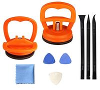 Screen repair tool 9-piece set, heavy-duty suction cup, pry tool, suitable for iPhone, iPad, iMac, MacBook, tablet, laptop, Samsung and other LCD screen opening tools