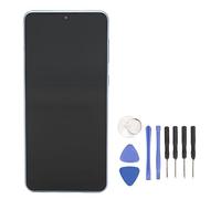 Screen Replacement for A33 5G, 6.4in LCD Digitizer with Center Frame, Touchscreen Repair Kit with Tools (Blue)