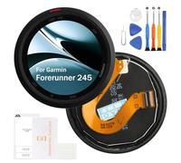 Screen Replacement for Garmin Forerunner 245 Music Watch LCD Display Touch Digitizer Assembly(Grey)
