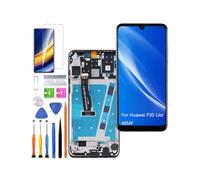 Screen Replacement for Huawei P30 Lite LCD Display,MAR-L01A MAR-L21A MAR-LX1A Display Touch Screen Digitizer Assembly Repair Parts with Kit(Black with Frame)