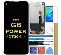 Screen Replacement LCD Display Touch Digitizer Assembly for Motorola Moto G8 POWER 2020 XT2041 XT2041DL XT2041-4 XT2041-7 6.4"(Black)