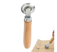 Screen Roller, Reusable Tool with Wooden Handle - Accessories for Assembly, Repair and Cleaning of Coated Paper and Corrugated Cardboard for Home and Garden