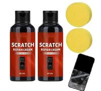Screen Scratch Remover Paste & Polishing Kit, 2 Pcs Gentle Polishing Quick Fix Cream, Phone Screen Scratch Repair Kit - for Restoration Maintenance Care Watch Cellphone Eyeglasses Laptop Touchscreen