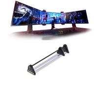 Screen Seamless Optical Joint Piece Kit with Frame Elimination;Three-screen Removal Frame of Display Bezels For Logitech G29 G920 G923 Wheel Racing Cockpit Bezel Hidden (1 PCS-Standard Size)