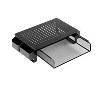 Screen Stand with Drawer and Pen Holder Screen Printer Desk Organizers Pen Holder