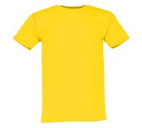 (L, Yellow) Fruit Of The Loom Mens Original T-Shirt