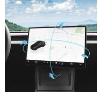 Screen Swivel Mount for Tesla Model 3 Highland 2024 2025 Left/Right 30° Up/Down 15° Rotating Four Directions Aluminium Alloy Tesla Screen Rotating Bracket