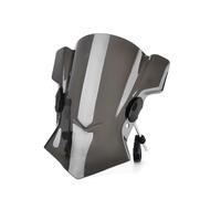 Screen Visor Motorcycle Windshield Deflector Screen Visor For Ducati For Diavel 2009 2010 2011 2012 2013 2014 2015(Black)