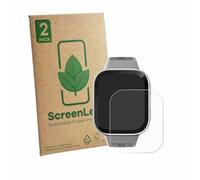 ScreenLeaf 2 Pack Screen Protector compatible with Amazfit Bip Max [sustainable screen protection, clear, anti-scratch]